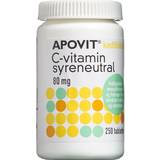 Apovit Vitaminer & Kosttilskud Apovit C-vitamin 80mg 250 stk