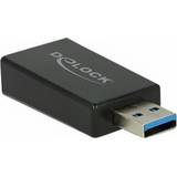 DeLock Kabler DeLock SuperSpeed USB A-USB C 3.1 M-F Adapter