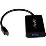 Sort - USB Kabler StarTech VGA - DisplayPort Mini Adapter F-M with USB Audio