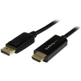 DisplayPort-kabler - High Speed (4K) - Sort StarTech HDMI - DisplayPort 5m