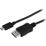 DisplayPort-kabler - Sort - USB C-DisplayPort StarTech USB C - DisplayPort 1.8m