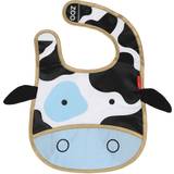 Skip Hop Zoo Tuck Away Baby Bib Cheddar Cow