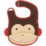 Skip Hop Sutter & Bidelegetøj Skip Hop Zoo Tuck Away Baby Bib Marshall Monkey