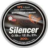 Grøn Fiskeliner Savage Gear HD8 Silencer Braid 0.15mm 120m
