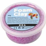 Foam Clay Lilla Hobbyartikler Foam Clay Neon Purple Clay 35g