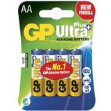 Batterier - Orange Batterier & Opladere GP Batteries Ultra Plus AA 4-pack