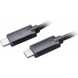 Akasa USB-kabel Kabler Akasa SuperSpeed+ USB C-USB C 3.1 Gen 2 1m