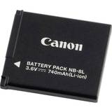 Batteri 3.6v Canon Kamera-batteri Canon NB-8L 3.6 V 740 mAh