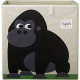 Animals - Sort Opbevaring 3 Sprouts Gorilla Storage Box
