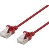 LSZH - U/FTP Kabler Deltaco Slim U/FTP Cat6a RJ45 - RJ45 LSZH 1.5m