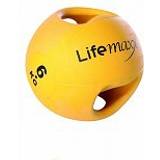 Lifemax Træningsudstyr Lifemax Double Handle Medicine Ball 6kg