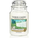 Yankee Candle Duftlys Yankee Candle Clean Cotton Large Duftlys 623g