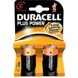 Duracell Blå Batterier & Opladere Duracell C Plus Power 2-pack