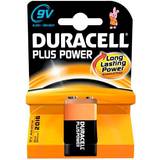 Duracell 9V (6LR61) Batterier & Opladere Duracell 9V Plus Power