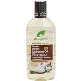 Fri for mineralsk olie - Regenererende Shampooer Dr. Organic Virgin Coconut Oil Shampoo 265ml