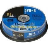 Intenso Optisk lagring Intenso DVD+R 8.5GB 8x Spindle 10-Pack