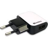 Sandberg Mobilopladere - Oplader Batterier & Opladere Sandberg Mini AC charger USB 1A EU