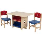 Blå Møbelsæt Børneværelse Kidkraft Stjerne Legebord med 2 Stole