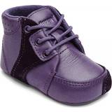 Læder Lær at gå-sko Bundgaard Prewalker Lace - Purple