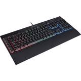 Gaming tastatur - Membran Tastaturer Corsair K55 RGB Gaming (Nordic)