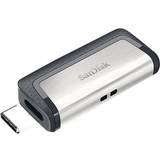 256 GB - USB Type-C USB Stik SanDisk Ultra Dual 256GB USB 3.1 Type-C