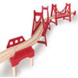 Togbaner tilbehør Hape Extended Double Suspension Bridge