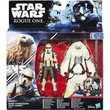 Star Wars Figurer Hasbro Star Wars Rogue One Scarif Stormtrooper & Moroff Deluxe Pack B7261