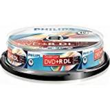Optisk lagring Philips DVD+R 8.5GB 8x Spindle 10-Pack