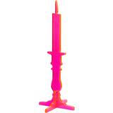 Fibre - Pink Lysestager, Lys & Dufte Neon Living - Lysestage 50.4cm