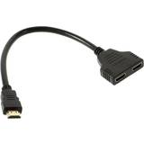 MTP Products Rund Kabler MTP Products HDMI - 2xHDMI Adapter M-F 0.3m