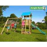 Gynger - Klatrestativer Legeplads Jungle Gym Castle 2 Swing