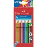 Vandbaseret Akvarelpenne Faber-Castell Grip Watercolour Pencil 12-pack