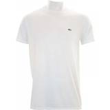 Lacoste 8 Tøj Lacoste Crew Neck Pima Cotton Jersey T-shirt - White
