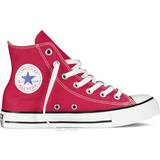 Rød - Unisex Sneakers Converse All Star Canvas HI - Red