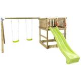 Metal Legeplads Plus Play Tower with Swing Extension Incl Slide 185282-2
