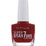 Styrkende Gellakker Maybelline Superstay 7 Days Gel Nail Color #06 Deep Red