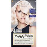 Fedtet hår Permanente hårfarver L'Oréal Paris Preference Blondissimes #11.21 Ultra Light Extra Light Cool Crystal Blonde