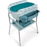 Blå Puslebord Chicco Cuddle & Bubble Comfort Baby Bath Changing Table