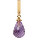 Christina Jewelry Drop Charm - Gold/Purple
