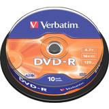 Optisk lagring Verbatim DVD-R 4.7GB 16x Spindle 10-Pack