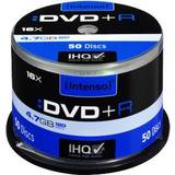Intenso DVD Optisk lagring Intenso DVD+R 4.7GB 16x Spindle 50-Pack