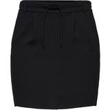 M - Nylon Nederdele Only Poptrash Skirt - Black