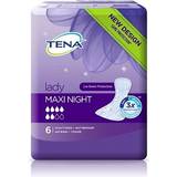 Engangspakke Intimhygiejne & Menstruationsbeskyttelse TENA Lady Maxi Night 6-pack