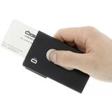 Aluminium kortholder Ögon One Touch Business Card Holder - Black