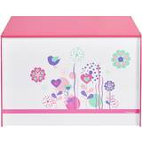 Hello Home Hvid Opbevaring Hello Home Flowers & Birds Toy Box