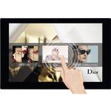 1.920 x 1.080 (Full HD) - Secure Digital HC (SDHC) Digitale fotorammer Braun All-In-One Frame 14 Inch
