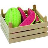 Goki Melons in Fruit Crate