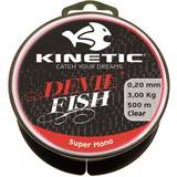 Nylonliner Fiskeliner Kinetic Devilfish Super Mono Clear 0.25mm 500m