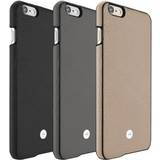 Just Mobile Sølv Mobiltilbehør Just Mobile Quattro Back Leather Case (iPhone 6/6S)
