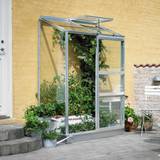 Halls Greenhouses Wall Garden 24 0.9m² 4mm Aluminium Polycarbonat